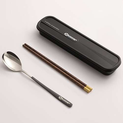 316不锈钢筷子勺子套装便携餐具