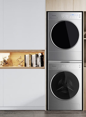 Panasonic/松下 NH-9098P+L185/L186洗烘套装组合10+9高级护理洗