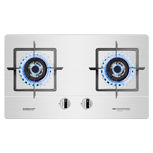 gomon/光芒家用台嵌两用天然气液化气灶节能大火力煤气灶GM802A