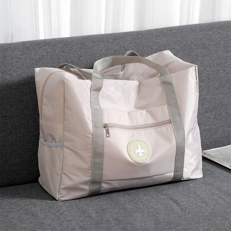 旅行包大容量女短途出差健身包行李包可套拉杆箱手提待产包收纳袋