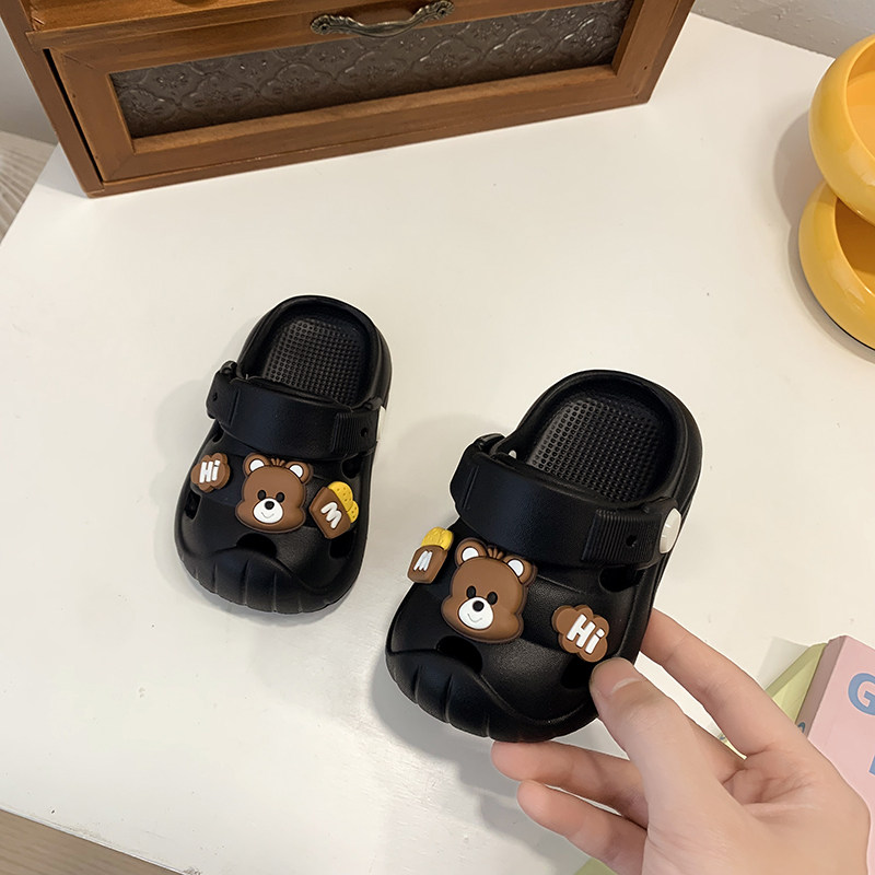 EVA儿童洞洞鞋男女童宝宝凉拖鞋