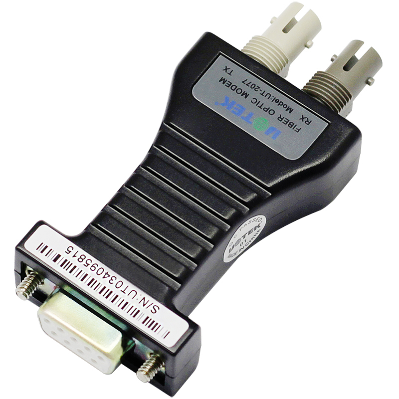 ÓîÌ© ´®¿ÚRS232ת¹âÏËÊÕ·¢Æ÷MODEM¶àÄ£¹â¶Ë»úST½Ó¿ÚÎÞÔ´ ut-2077
