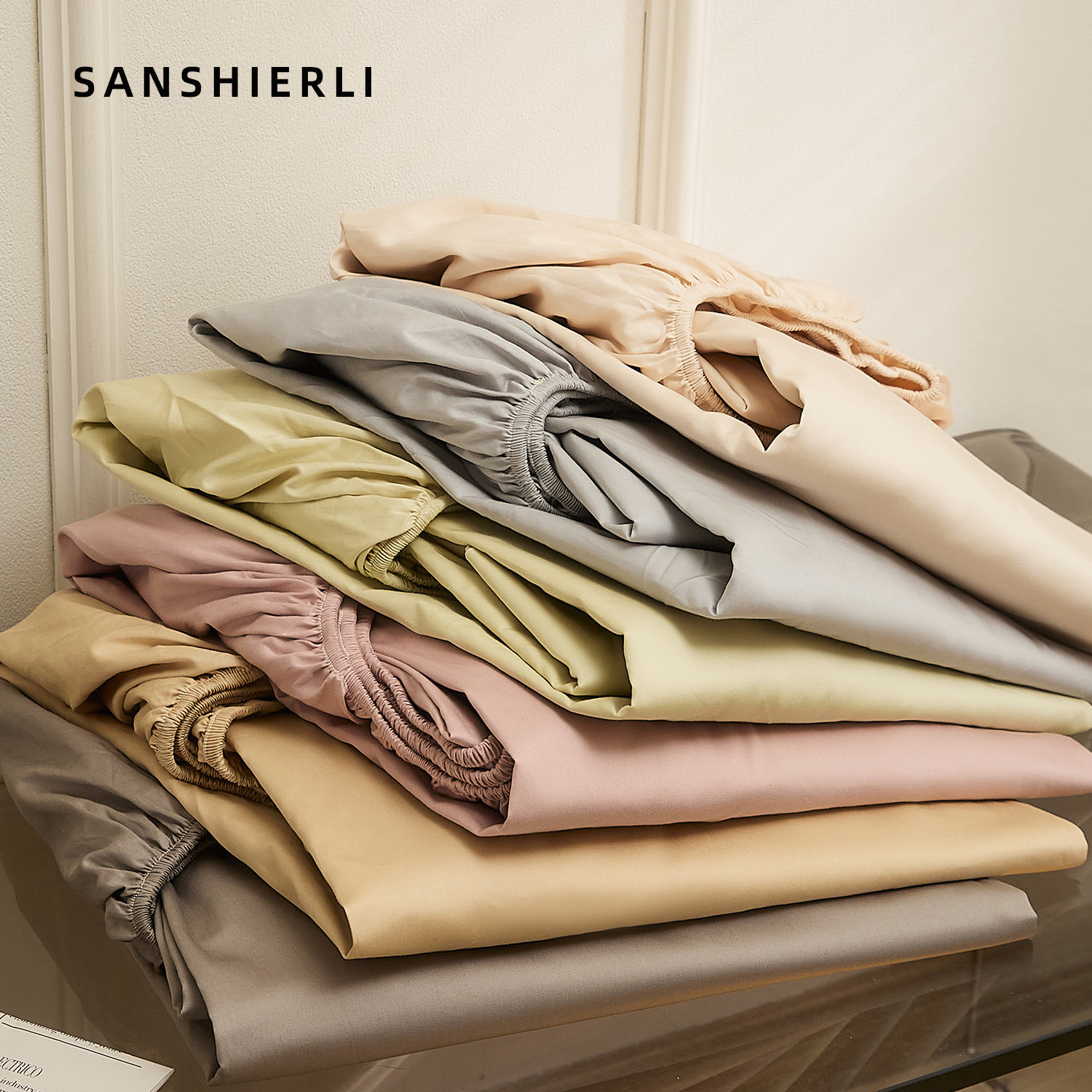 高端长绒棉床笠单件全棉100席梦思厚床垫保护套纯棉床罩四季通用