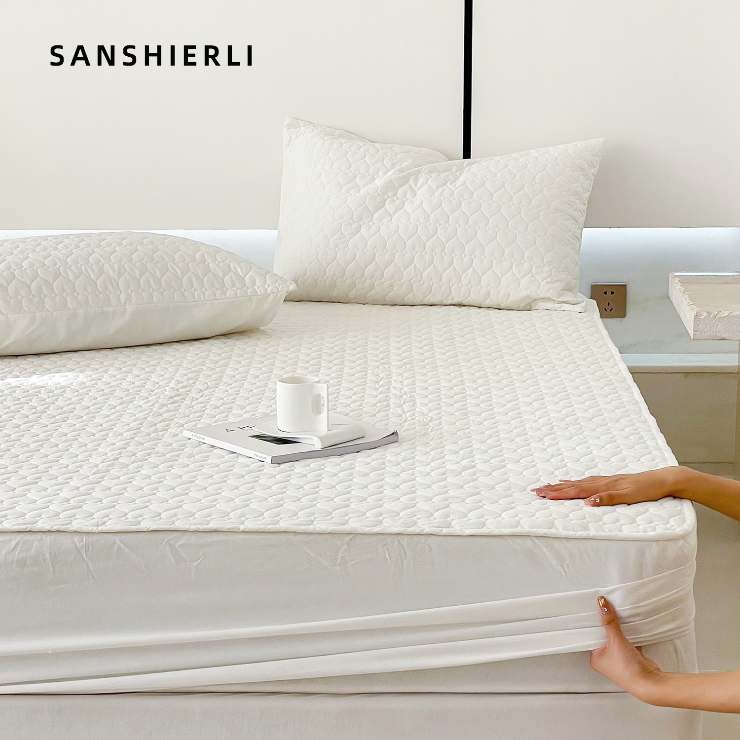 2026新款夹棉全棉床笠单件四季通用纯棉加厚席梦思床垫保护套床罩