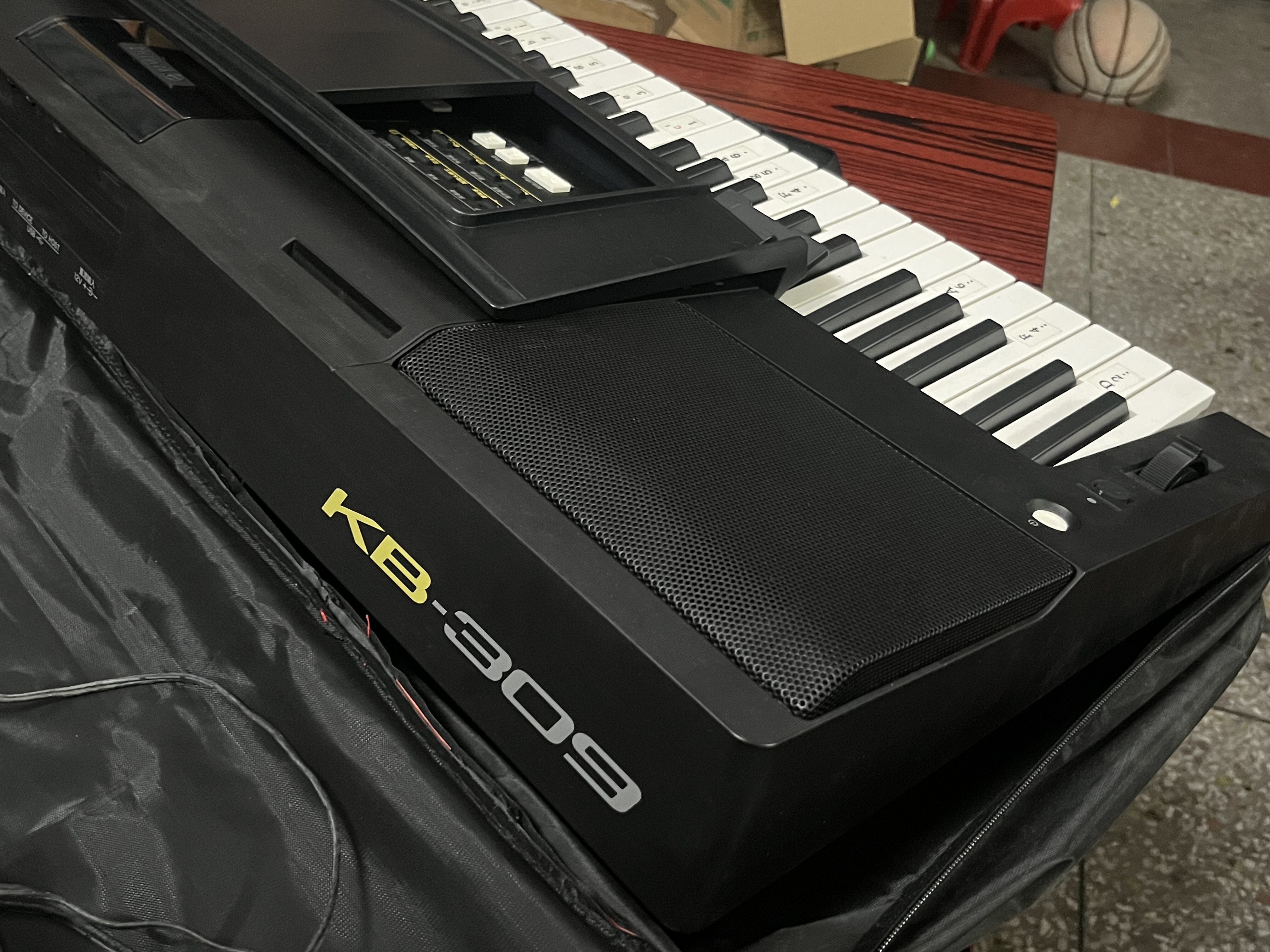 二手雅马哈电子琴kb309型号2021年产61键演出键盘自带节奏有加花