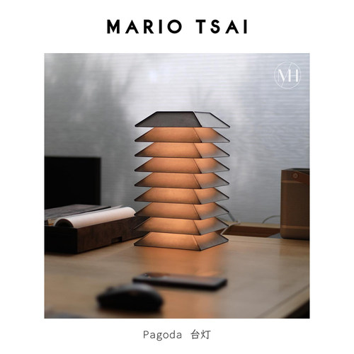 蔡烈超台灯可堆叠中国风艺术