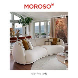 沙发单人多人位家用客厅书房休闲扶手椅 MOROSO意大利进口Pacific