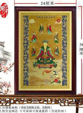 婆珊婆演底主夜神画像 佛像