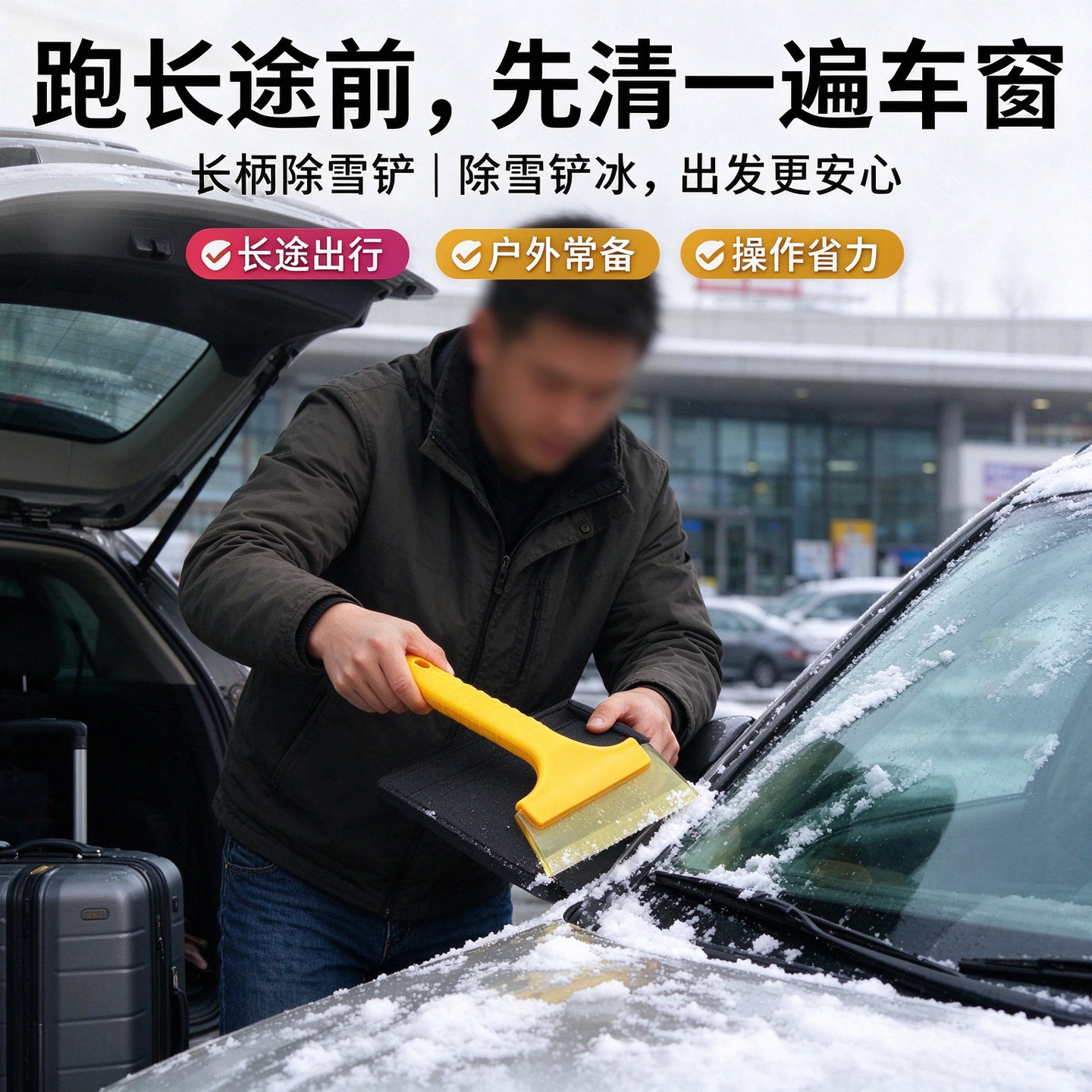 除雪铲车除霜除冰清扫雪刷