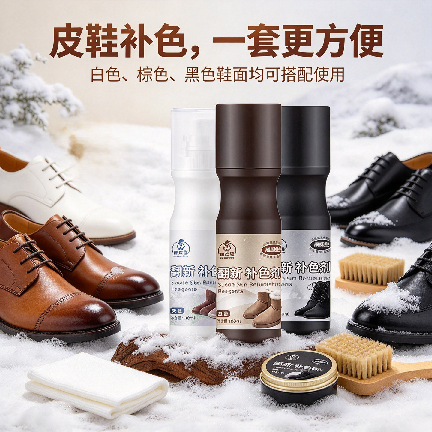翻毛皮鞋清洁护理磨砂鞋
