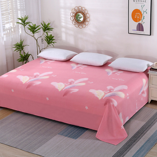 纯棉大炕单榻榻米床单加厚磨毛大尺寸被单农村土炕单秋冬全棉床单