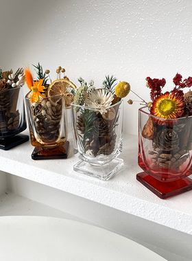 肉桂干花香薰摆件招财家用卧室内无火香氛杯diy女生日礼物小众