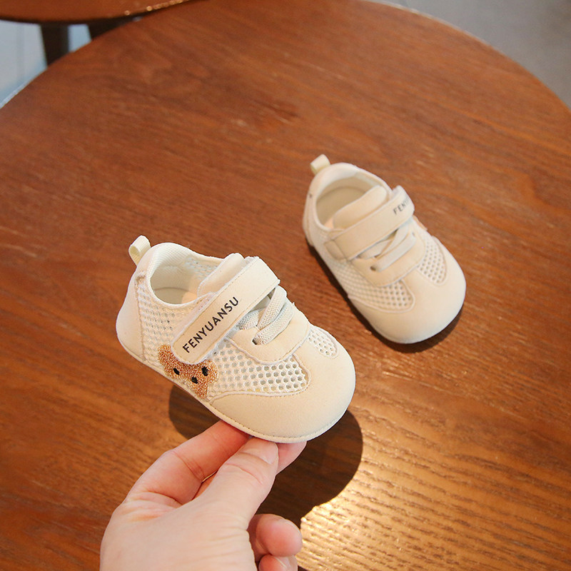 2026夏季一岁男宝宝学步鞋软底6到12个月婴儿鞋子网面婴幼儿凉鞋8