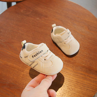 春季一岁宝宝学步鞋软底6到12个月婴儿鞋子春秋款婴幼儿鞋一阶段8