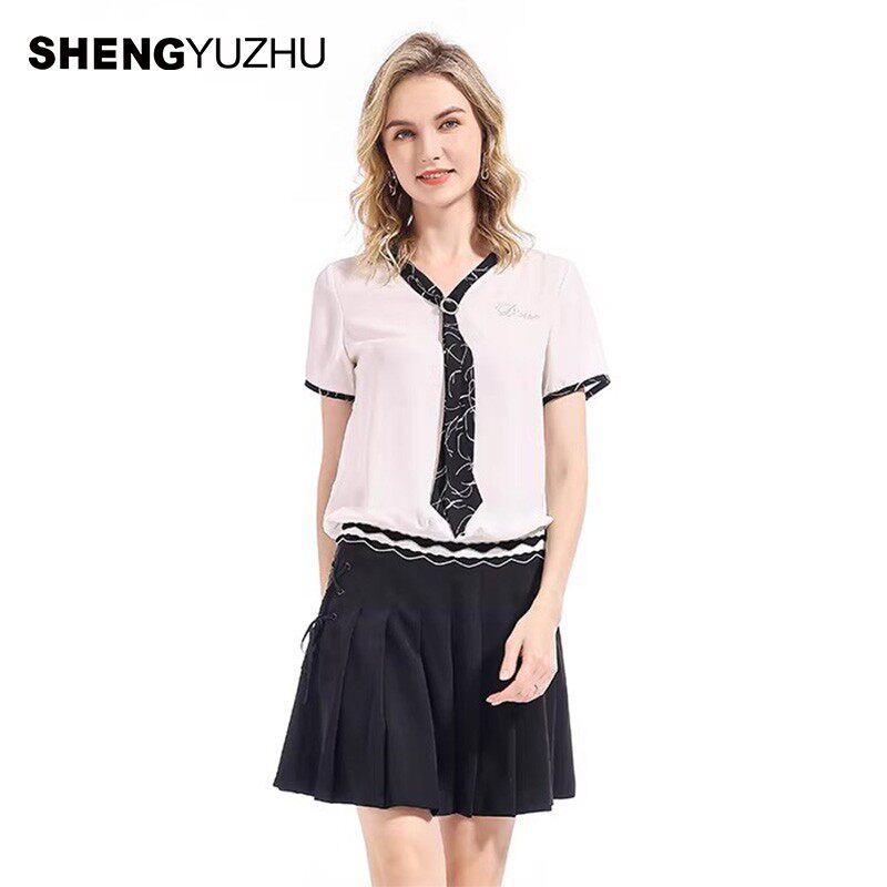 声雨竹官方旗舰店春夏新款半身裙女小个子甜美显瘦设计感小众裙子