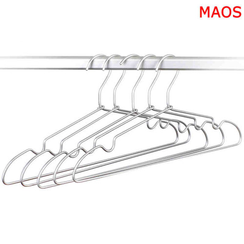 加厚太空铝合金防滑无痕挂衣架