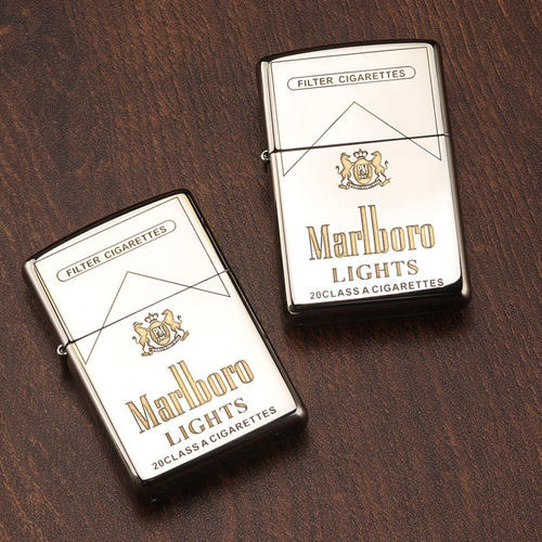 zippo打火机正版纯铜精雕盔甲 万宝路美国zppo送礼收藏