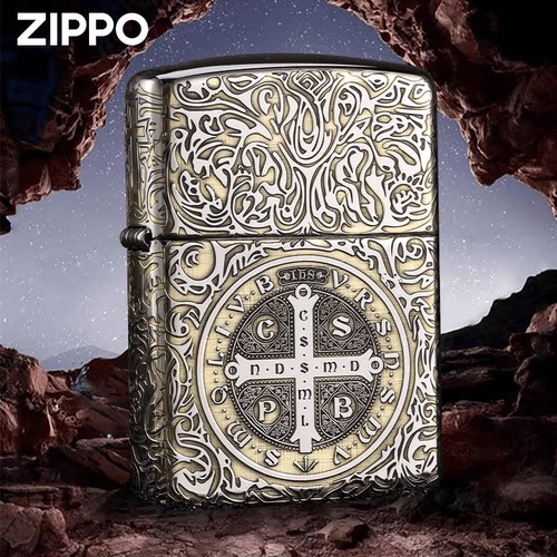 zippo正版打火机康斯坦丁牧师恶灵挽歌地狱神探雕刻收藏男士送礼