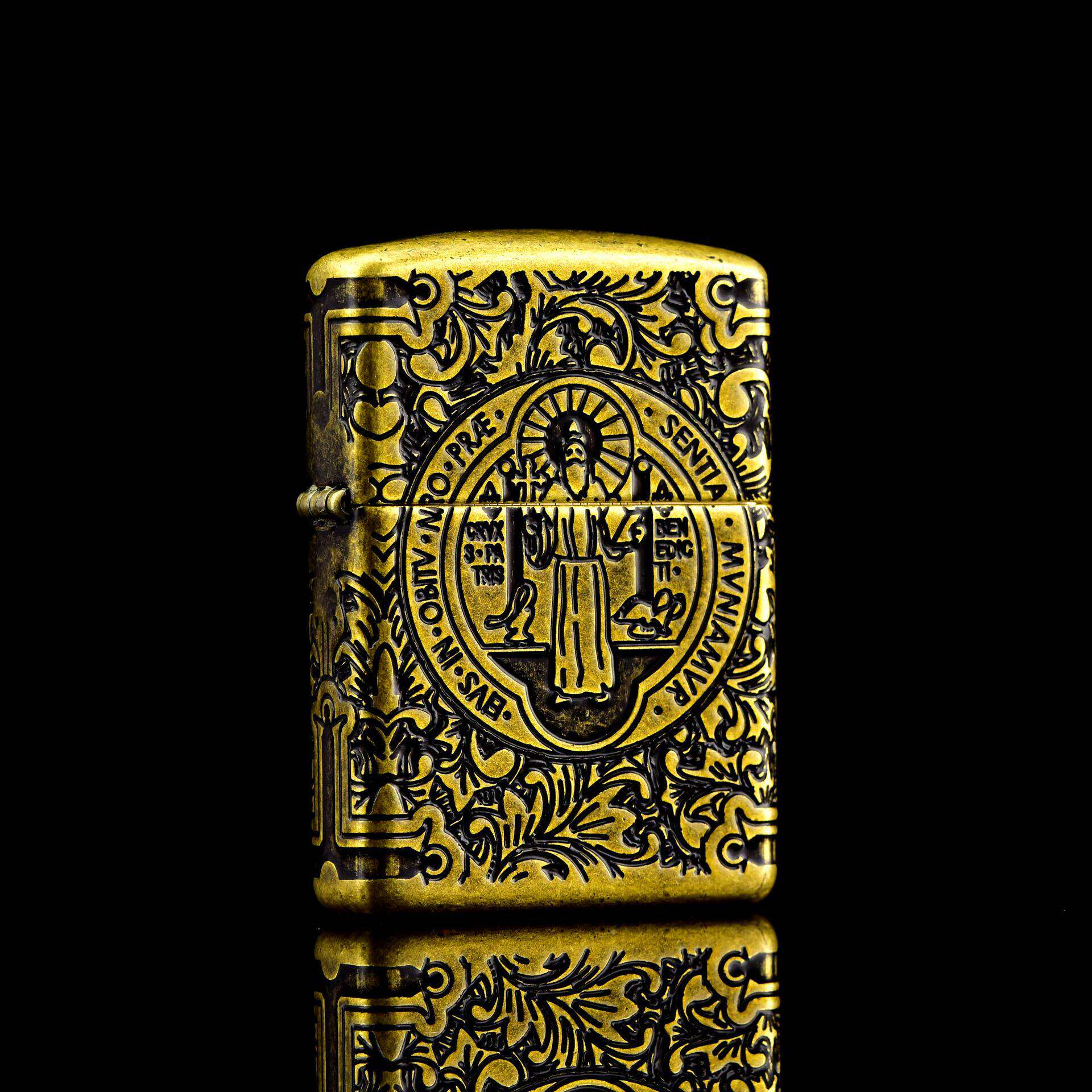 zippo之宝 丑康 康斯坦丁 暗夜之印 送礼收藏防风煤油打火机