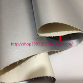 银色皮革银色PU皮革仿皮革服装 软包银色银色面料银色NP0.6原厂