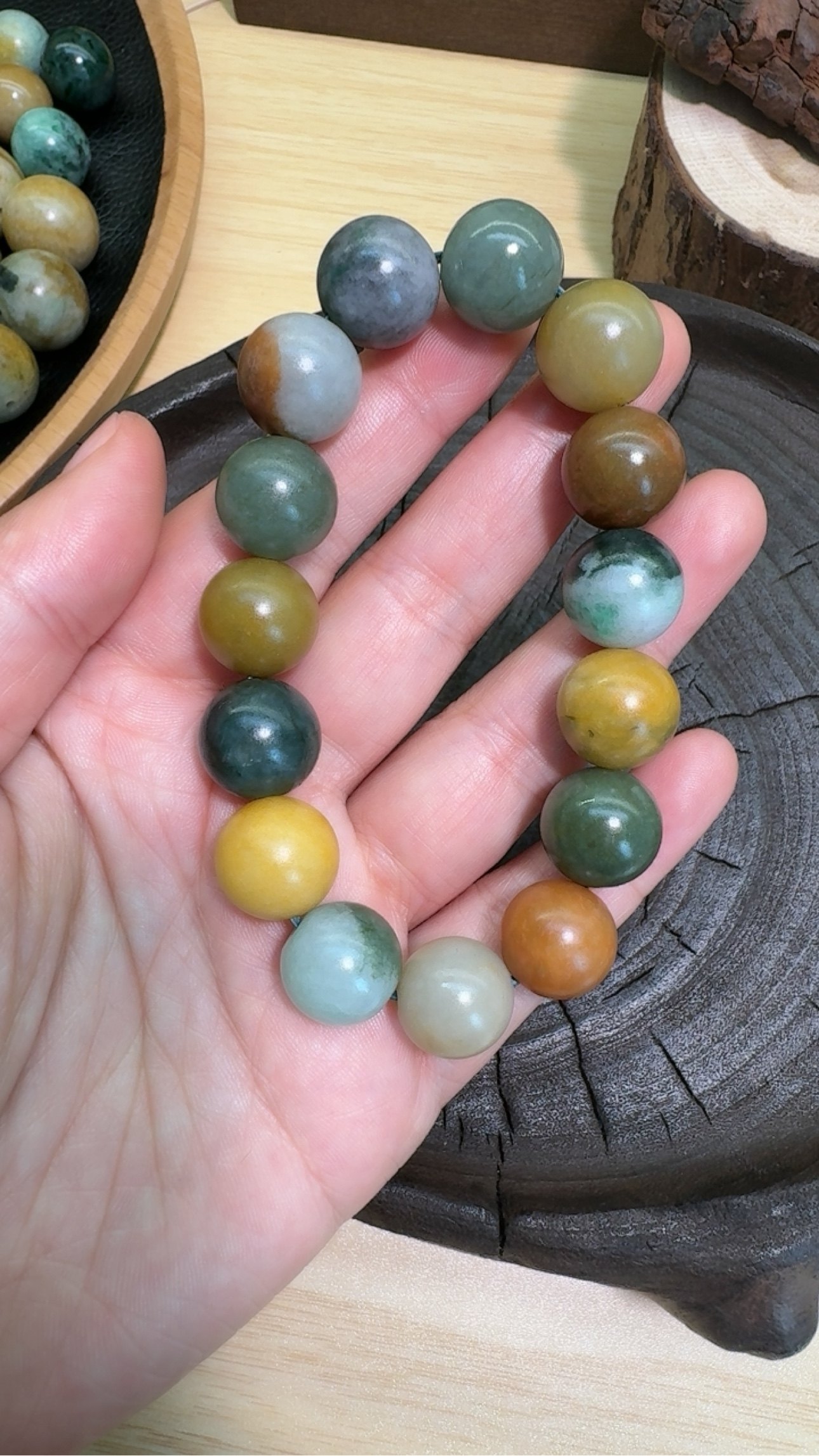 卡14腾冲老料多宝手串,珠宝/钻石/翡翠,手链/手串,淘宝优惠券,粉丝福利购,淘宝优惠卷