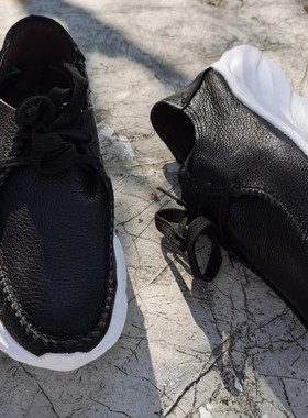 头层牛皮日常低帮男鞋运动休闲鞋日常工作鞋36码到45码