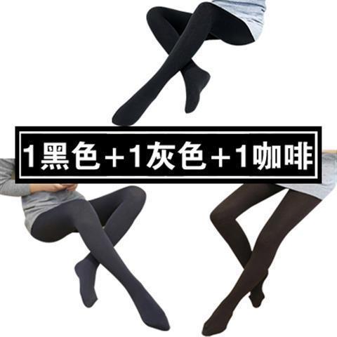 特价 春秋季大码加绒加厚加长连裤袜子薄绒打底裤袜拉绒中厚保暖