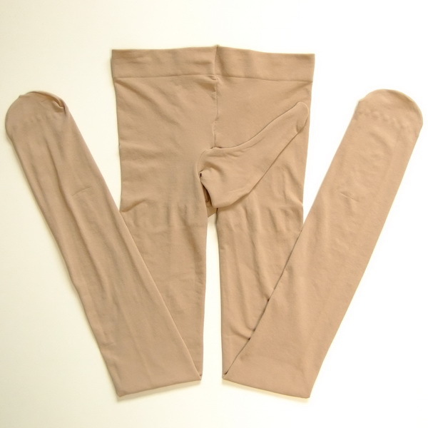 加厚男士带JJ套连裤袜高弹天鹅绒包蛋蛋彩色打底裤丝袜开口 厂家