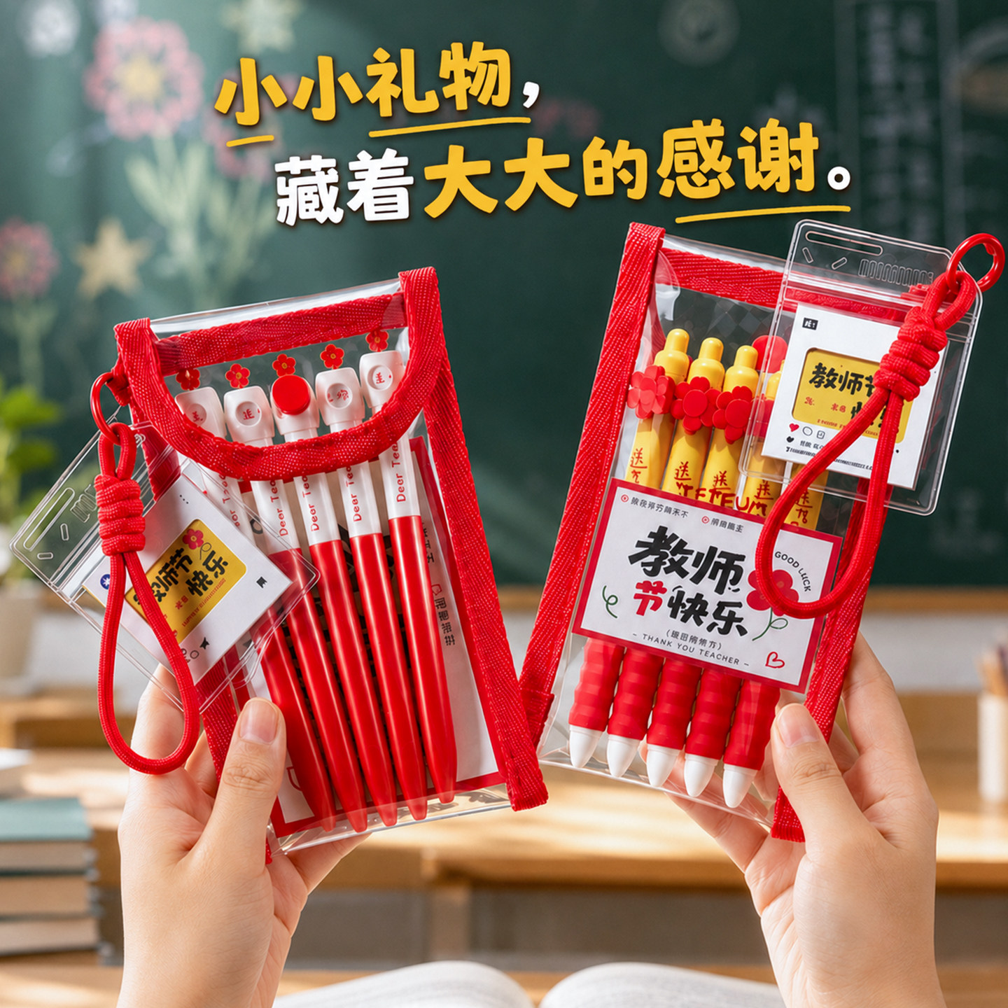 教师节礼物2026新款创意文具红笔图片