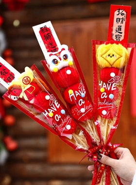 桌面2026装饰品糖葫芦新年摆件