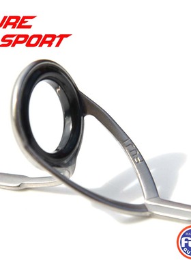 FUJI富士CCKWAG导环磨砂银架路亚竿船竿导眼A环鱼竿DIY配件日本