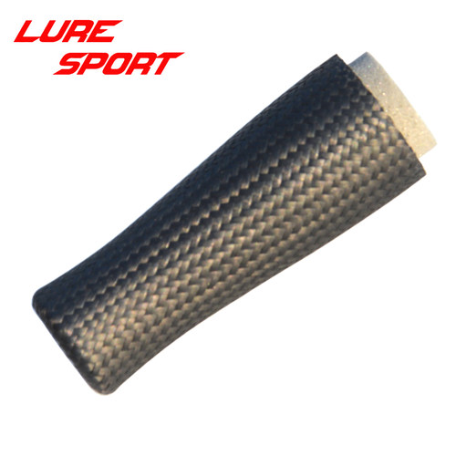 波腾碳素纤维编织把手长71mm84mm配富士轮座前后握把DIY鱼竿配件