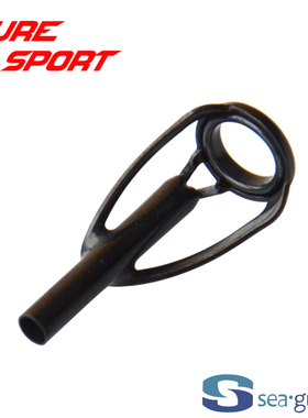 兴泰HBXLRST顶环RS环真空镀黑色钢架导眼DIY路亚竿配件SEAGUIDE