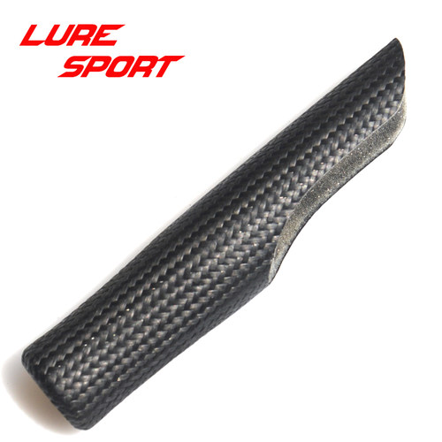 波腾碳素纤维编织把手长105mm配富士VSS轮座后握把DIY鱼竿配件