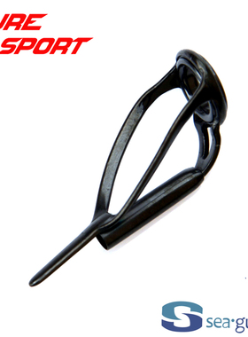 兴泰黑色钢架黑环HBXAEST顶环路亚竿鱼竿DIY配件SEAGUIDE导环