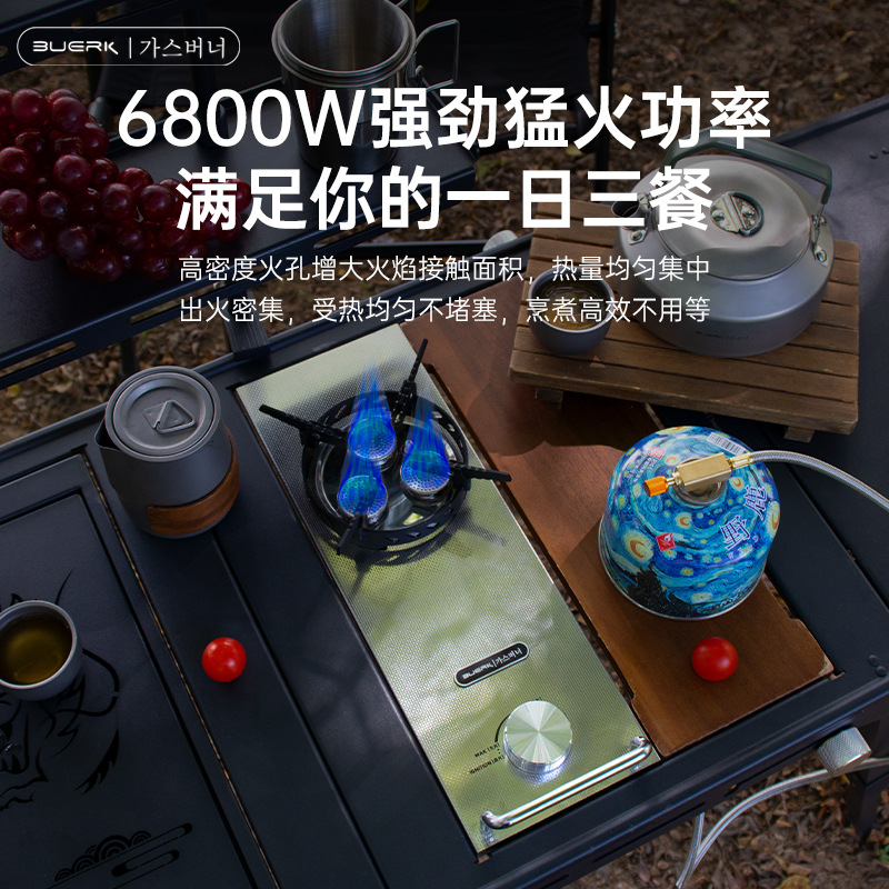 半单元IGT炉户外野营便携猛火防风燃气卡式炉