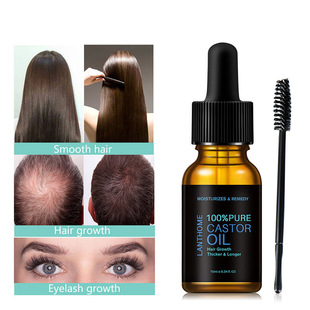 Castor Oil Hair Growth Essential Eyelash头发眉睫毛滋养液