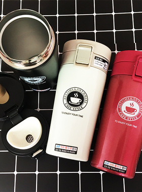 Travel Coffee Mug Stainless Steel Thermo Cups304不锈钢保温杯