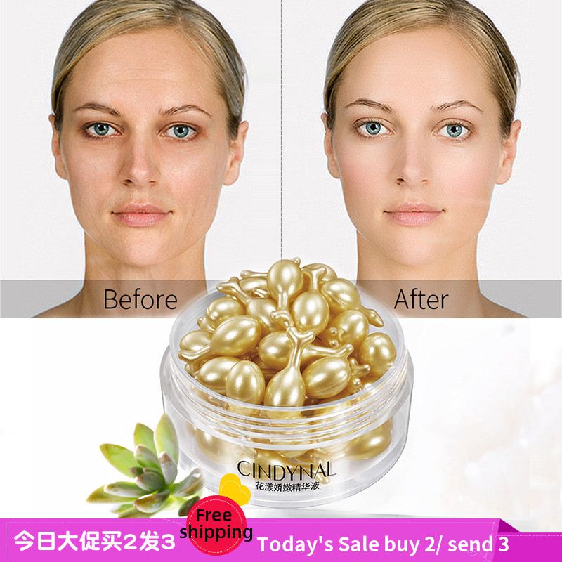 30Pcs/Bottle Anti-aging Face Serum Spot Removing Whitening