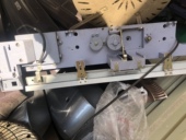 各种二手麻将机拆机配件 花格板 升降推牌塑料模块总成