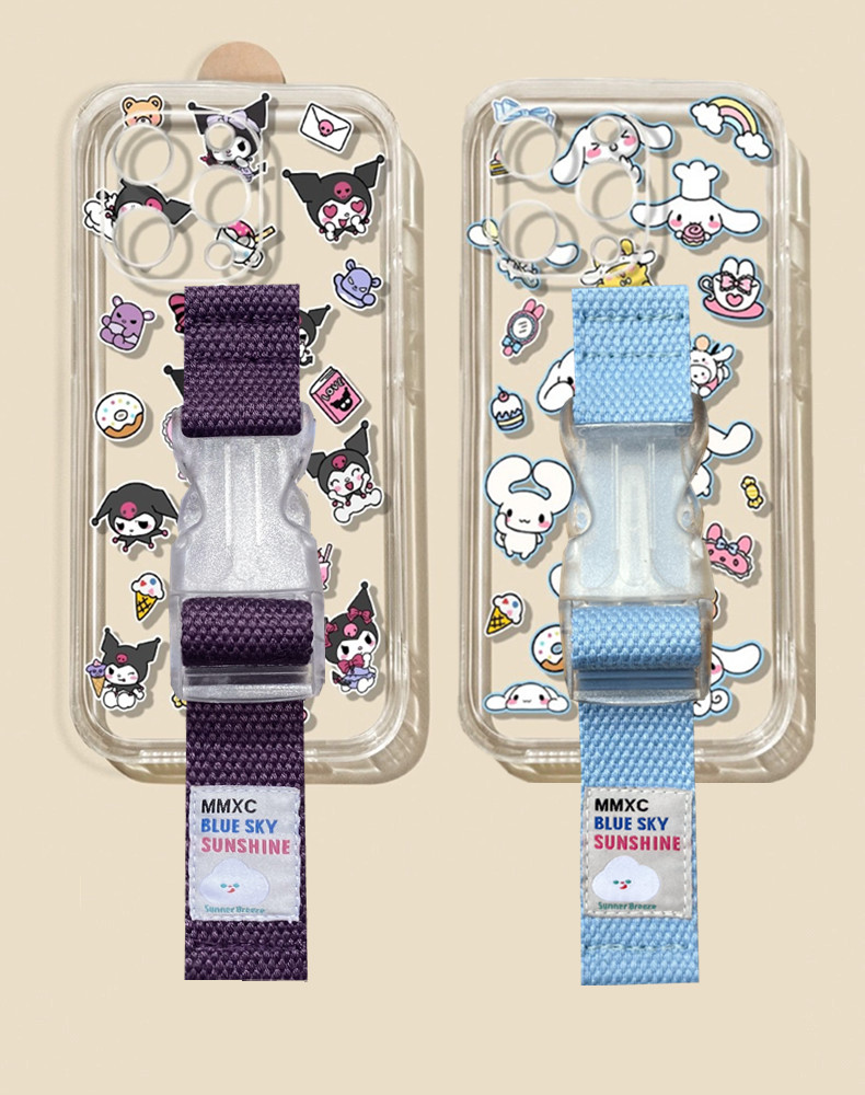 苹果15promaxTPUins可爱腕带