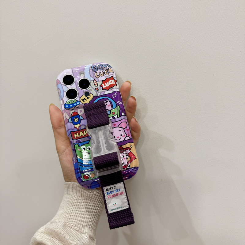 苹果15Promaxtpu卡通腕带