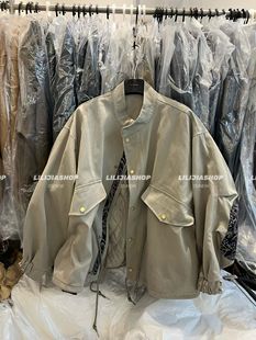 Miss家 高级感宽松外套女韩版休闲中长款英伦风加棉风衣外套女