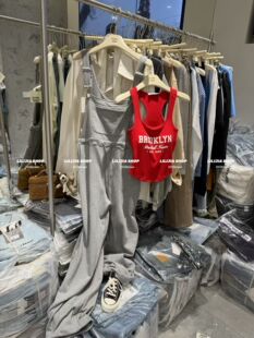 宽松阔腿裤 女韩版 2026春减龄气质百搭休闲背带灰色连体裤 Miss家