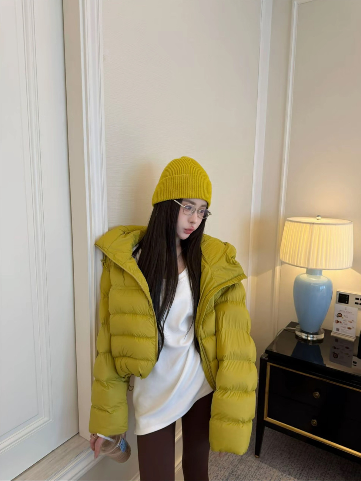 Miss家 2026冬季新款韩版时尚百搭显瘦连帽宽松休闲羽绒服外套女