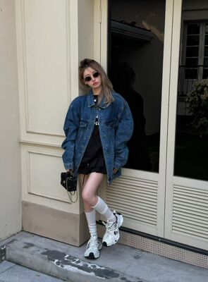 Miss家2026春季新款韩版时尚百搭宽松显瘦牛仔外套女短款上衣