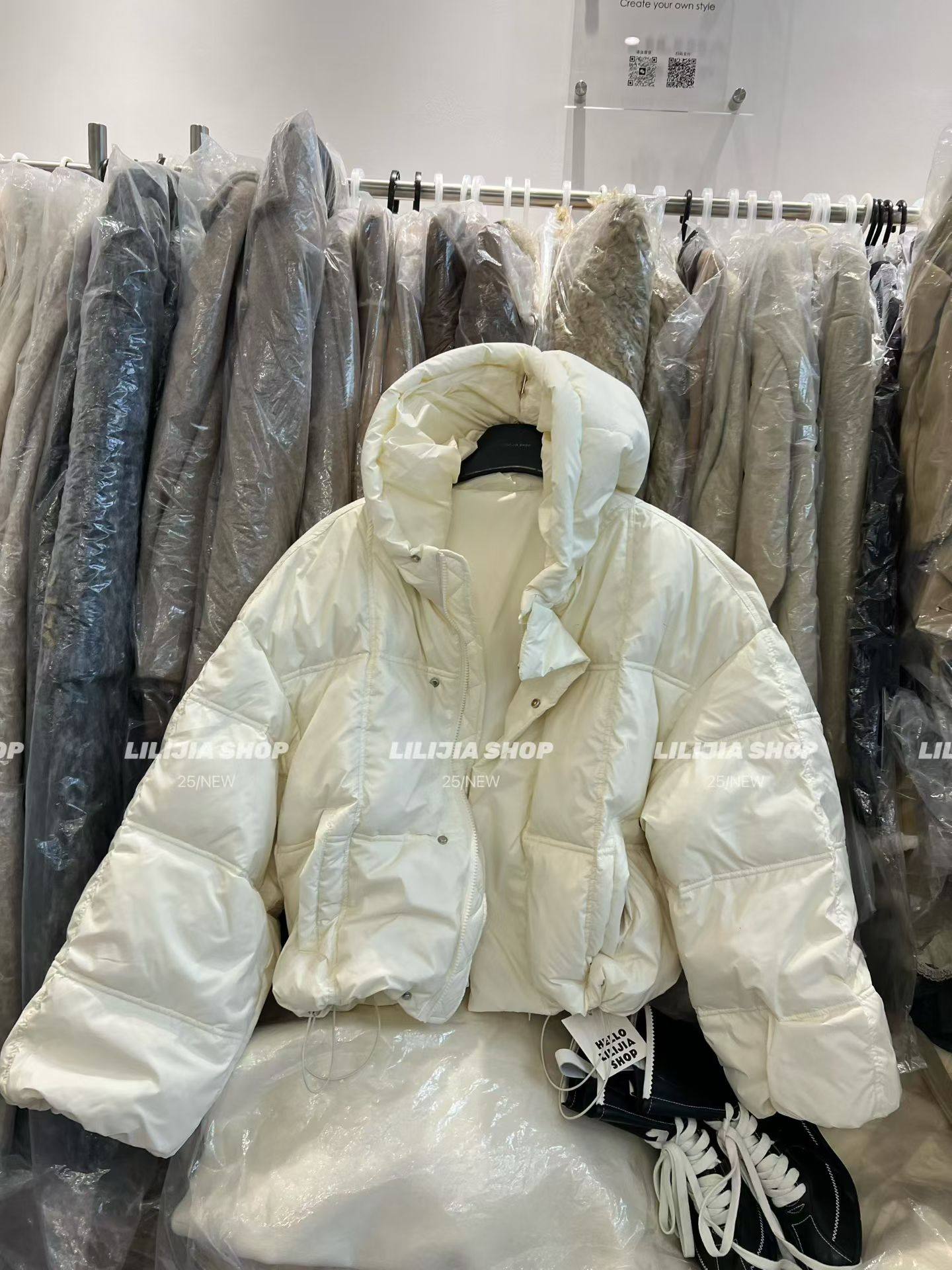 Miss家 2025冬季新款时尚百搭宽松显瘦白鸭绒连帽羽绒服外套女,女装/女士精品,羽绒服,淘宝优惠券,粉丝福利购,淘宝优惠卷