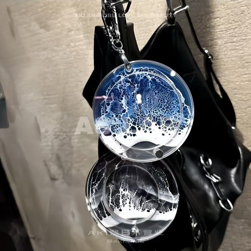 58海浪吧唧谷美小挂件同人高颜值ins风随身携带亚克力吃谷子挂饰