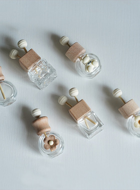 ZOLAND新品车载出风口香薰汽车内饰品小巧可爱礼品装持久散发白茶