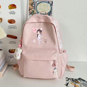 吴宣仪周边火箭少女101明星粉丝应援双肩背包书包中小学生包日常